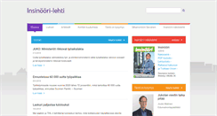 Desktop Screenshot of insinoori-lehti.fi
