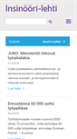 Mobile Screenshot of insinoori-lehti.fi